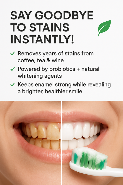 Probiotic Whitening Toothpaste (Pack of 2)